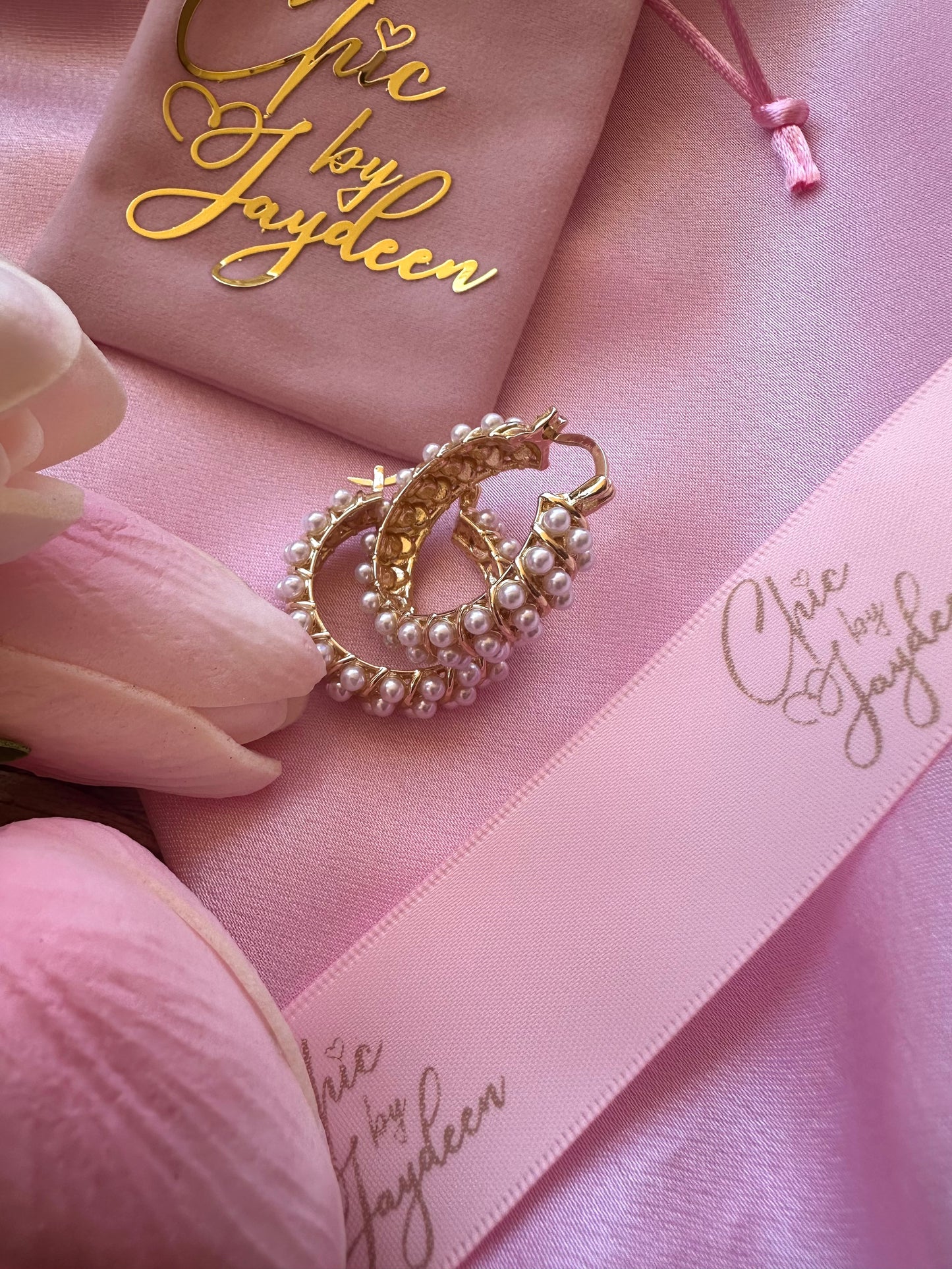Kourtney Pearls Earrings