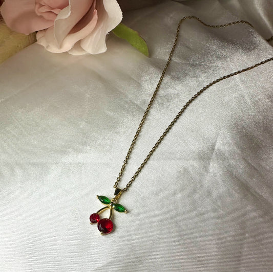 Cute Cherries Necklace