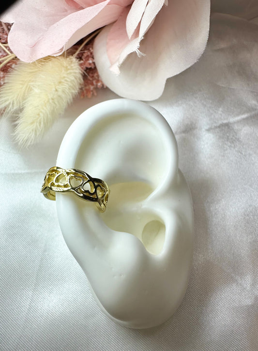 Sweet Hearts Earcuff