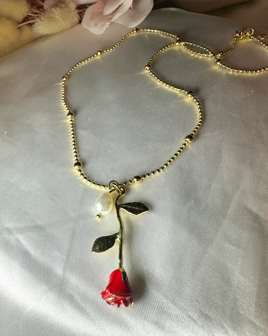 Romantic Rose Necklace