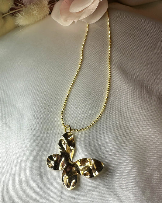 Golden Butterfly Necklace