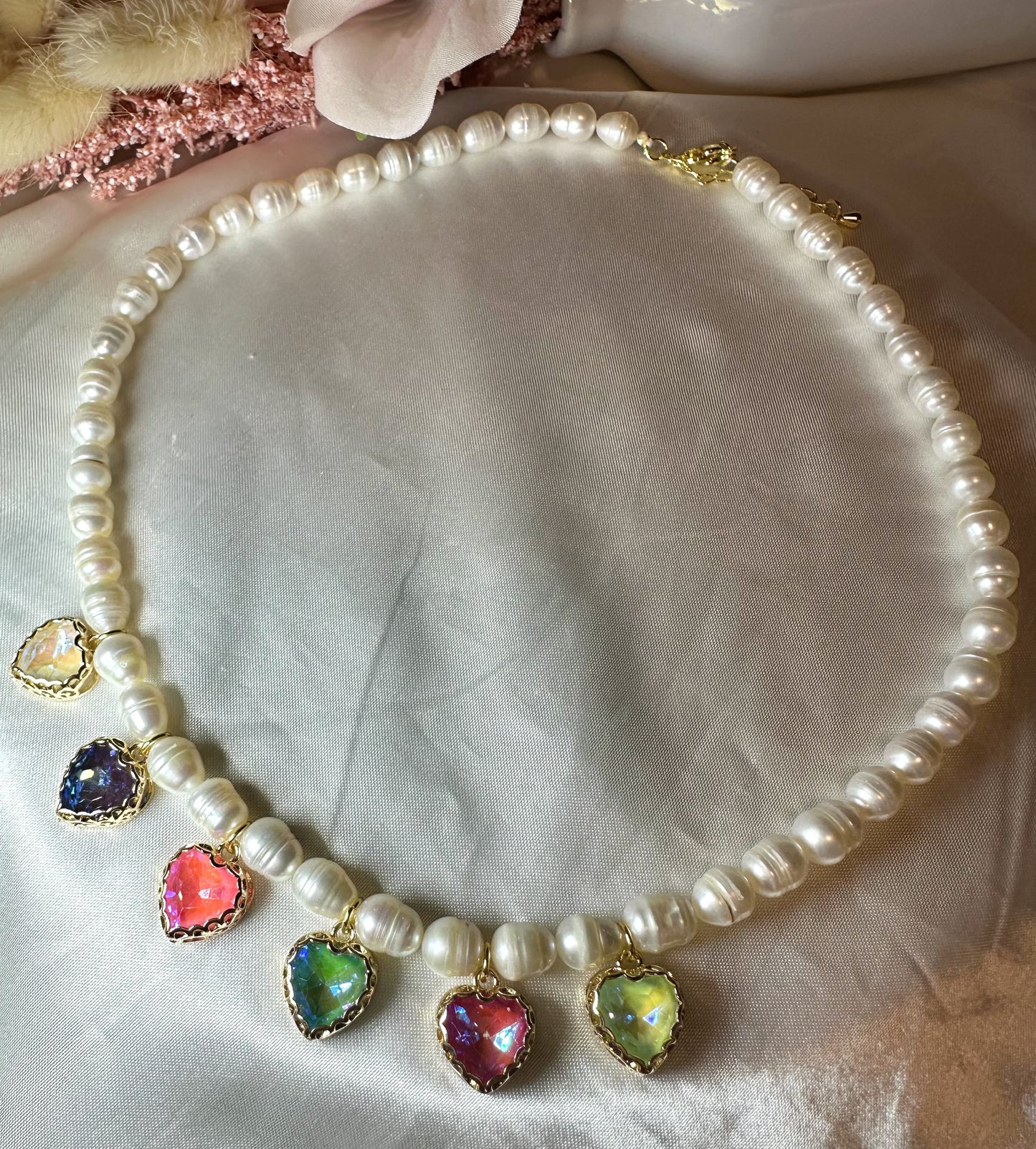 Elegant Hearts Necklace