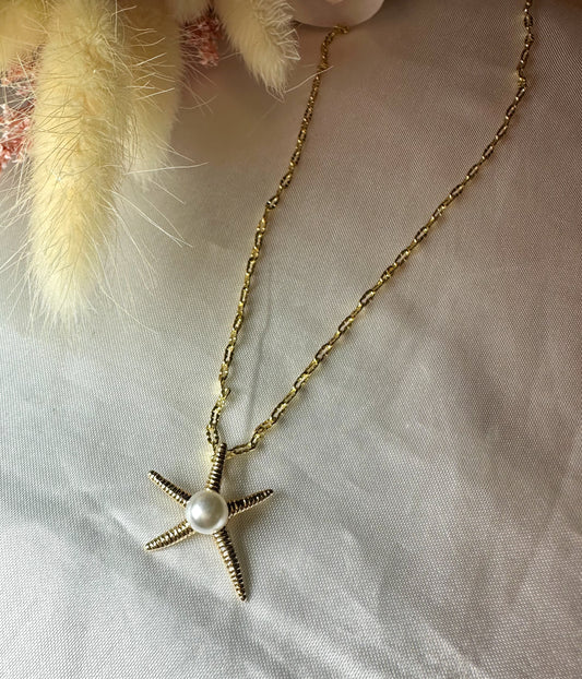 Pretty Sea Star Necklace