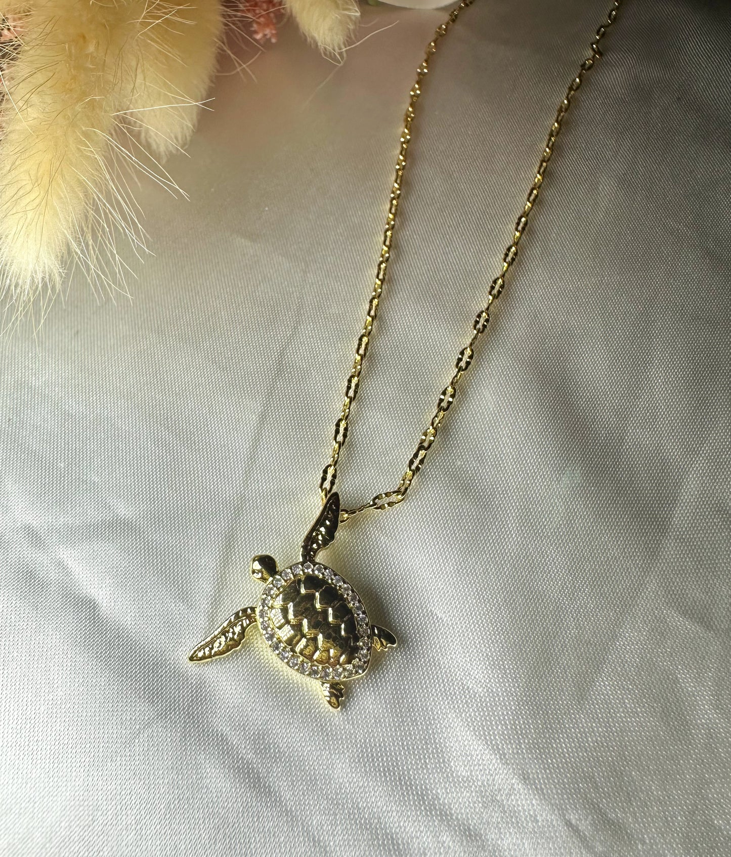 Caribbean Turtle Necklace