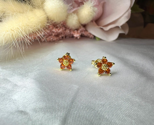 Mini Flowers Studs Earrings