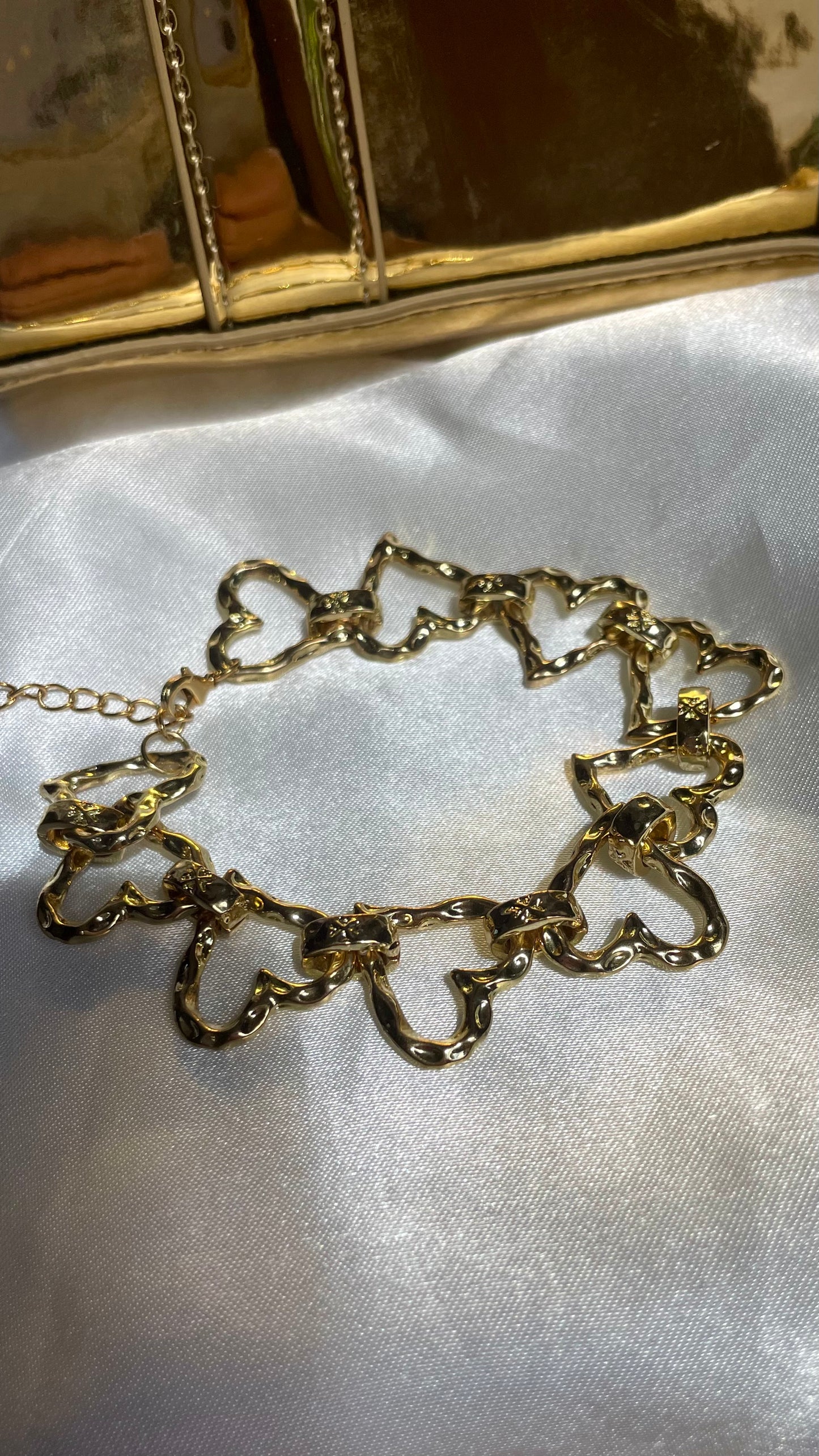 Golden Hearts Bracelet