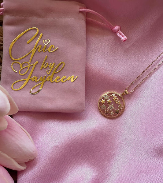 Mom and Stars Necklace