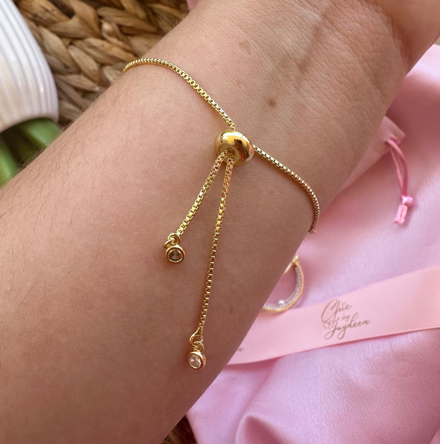 Mom and Girl Adjustable Bracelet